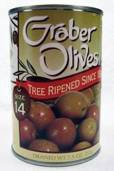 Graber Olives Size 14 7.5 oz. Can