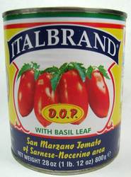 Italbrand San Marzano Tomatoes D.O.P. 28 Oz.