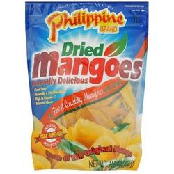 Phillipippine Brand Dried Mangoes 1 Pound 4 Ounce Value Bag