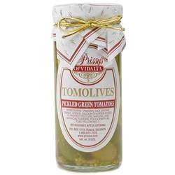 Tomolives (Green Pickled Tomatoes) (8 ounce) by igourmet.com